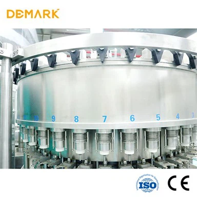 पालतू बोतल भरने की मशीन